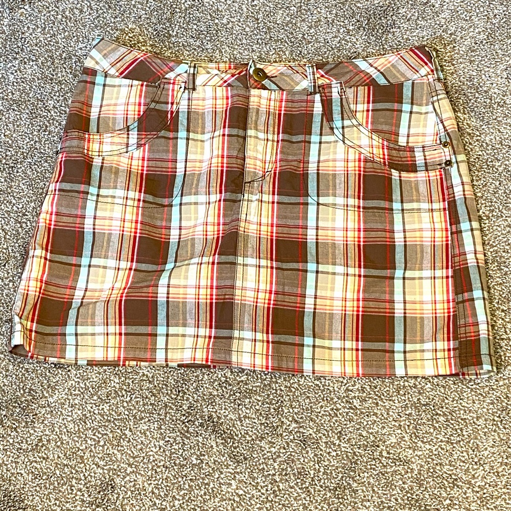 Cute Comfortable Plaid Skorts - Picture 1 of 9